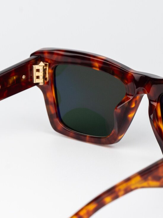 Valentino Women Sunglasses Havana Green Square XXII VLS-106 X main image 4